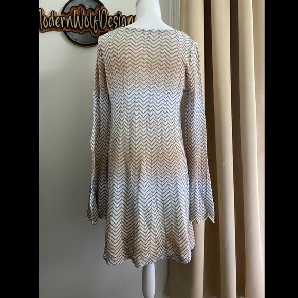 Free People - Long Sleeve Dress - M - Picture 5 of 5